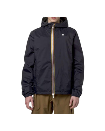 Giacca corta reversibilie Blue depth Beige K2124EW B1A K-WAY 