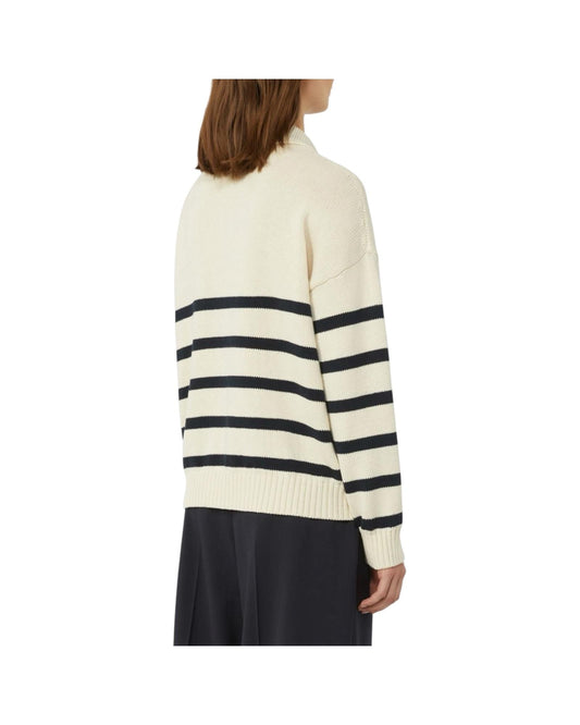 Polo in filato di cotone Blu PANFILO 011 MAX MARA WEEKEND 