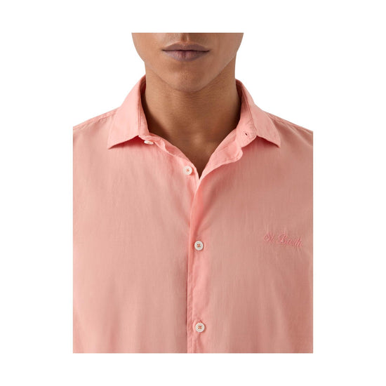 Camicia Chemise in cotone pesca LCM0001 00425L MC2 SAINT BARTH 