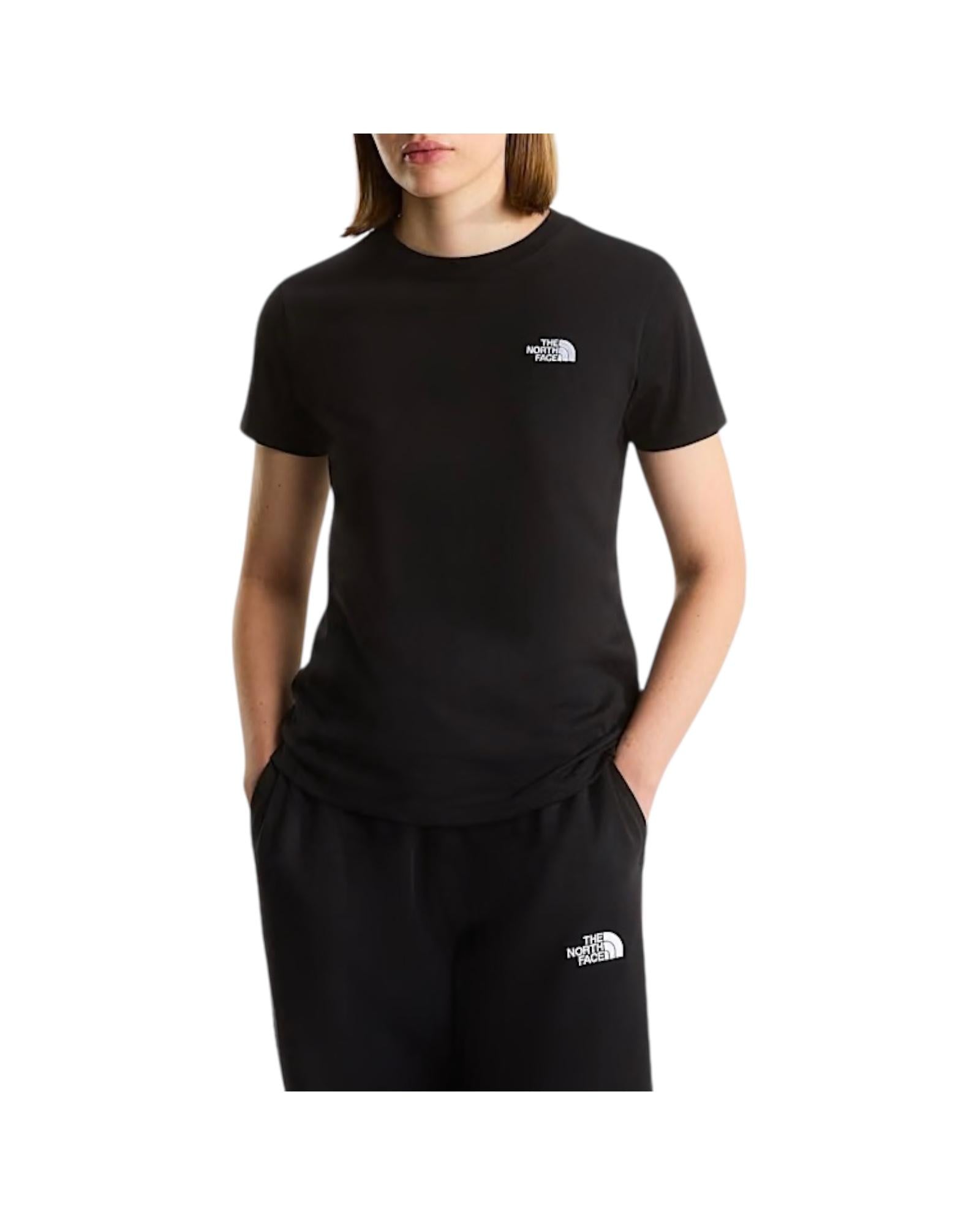 T-shirt evolution simple dome slim Black W EVO SD SLIM BLACK THE NORTH FACE 