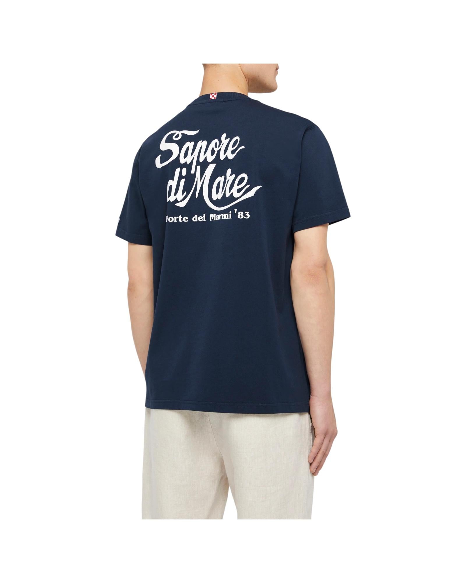 T-Shirt in cotone Sapore di mare PRL0002 04549L MC2 SAINT BARTH 