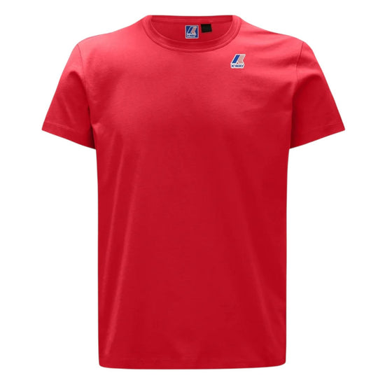 T-shirt Le Vrai Edouard, red jasper. K007JE0 703 K-way 