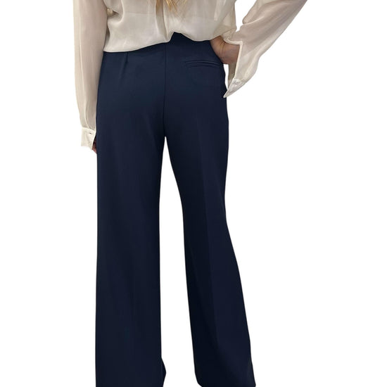 Pantalone a palazzo Blu PCB P032 004 haveone 