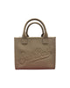 Borsa Vanity Midi Tortora