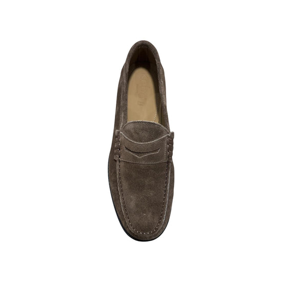 Mocassino in pelle scamosciata Tabacco SBG1015 TABACCO KEBO 