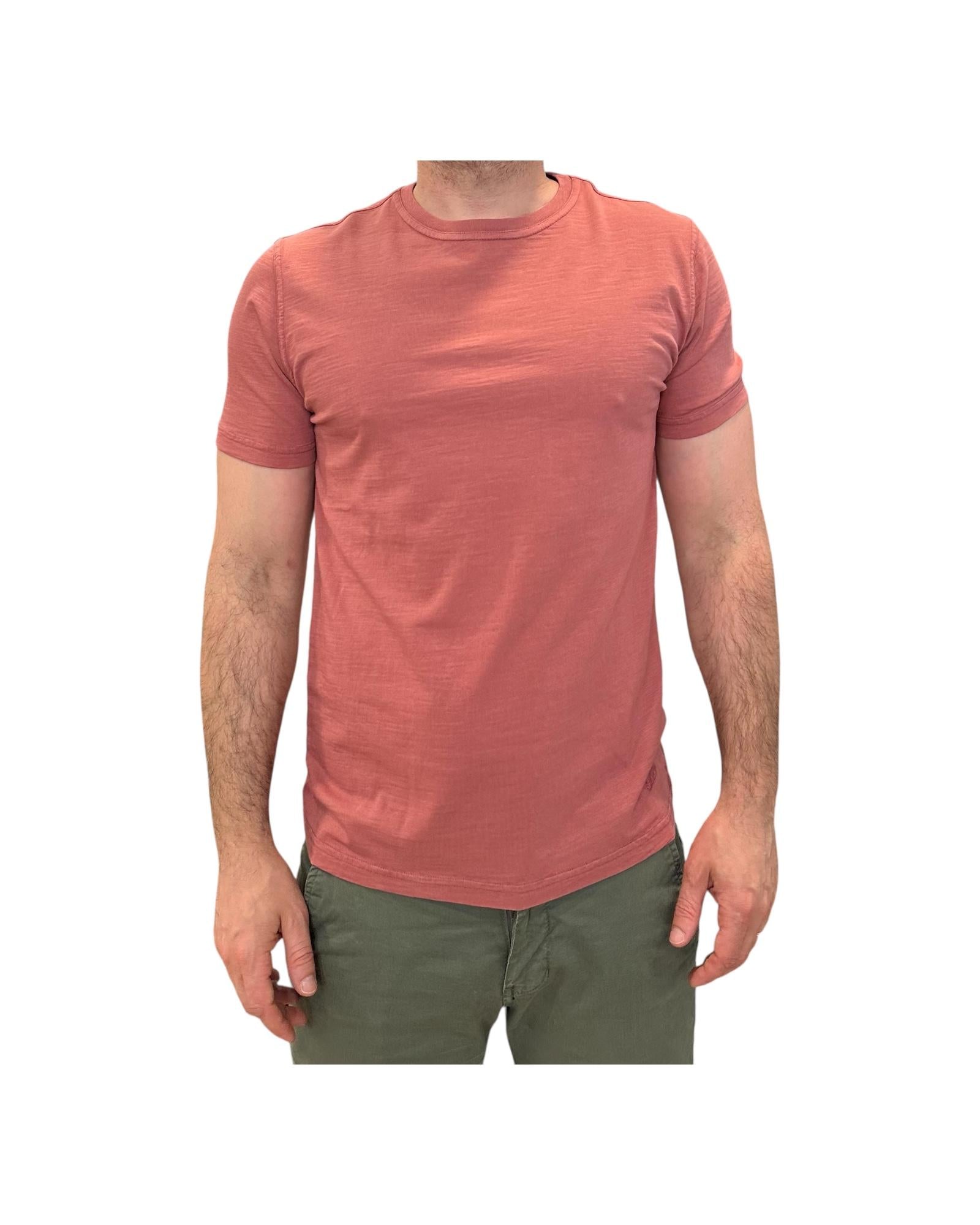 T-shirt uomo Eagle Lake Fiammata senza taschino faded red 1009 FADED RED BL'KER