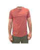 T-shirt uomo Eagle Lake Fiammata senza taschino faded red