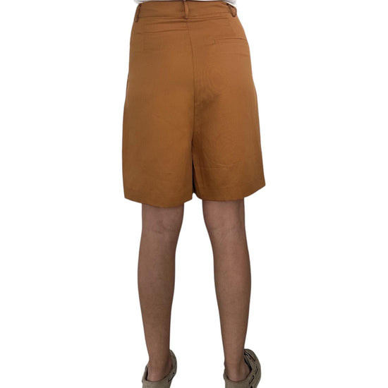 Bermuda misto lino Cognac SP86 0040 Since're Paris 