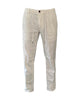 Pantalone Bristol misto lino White