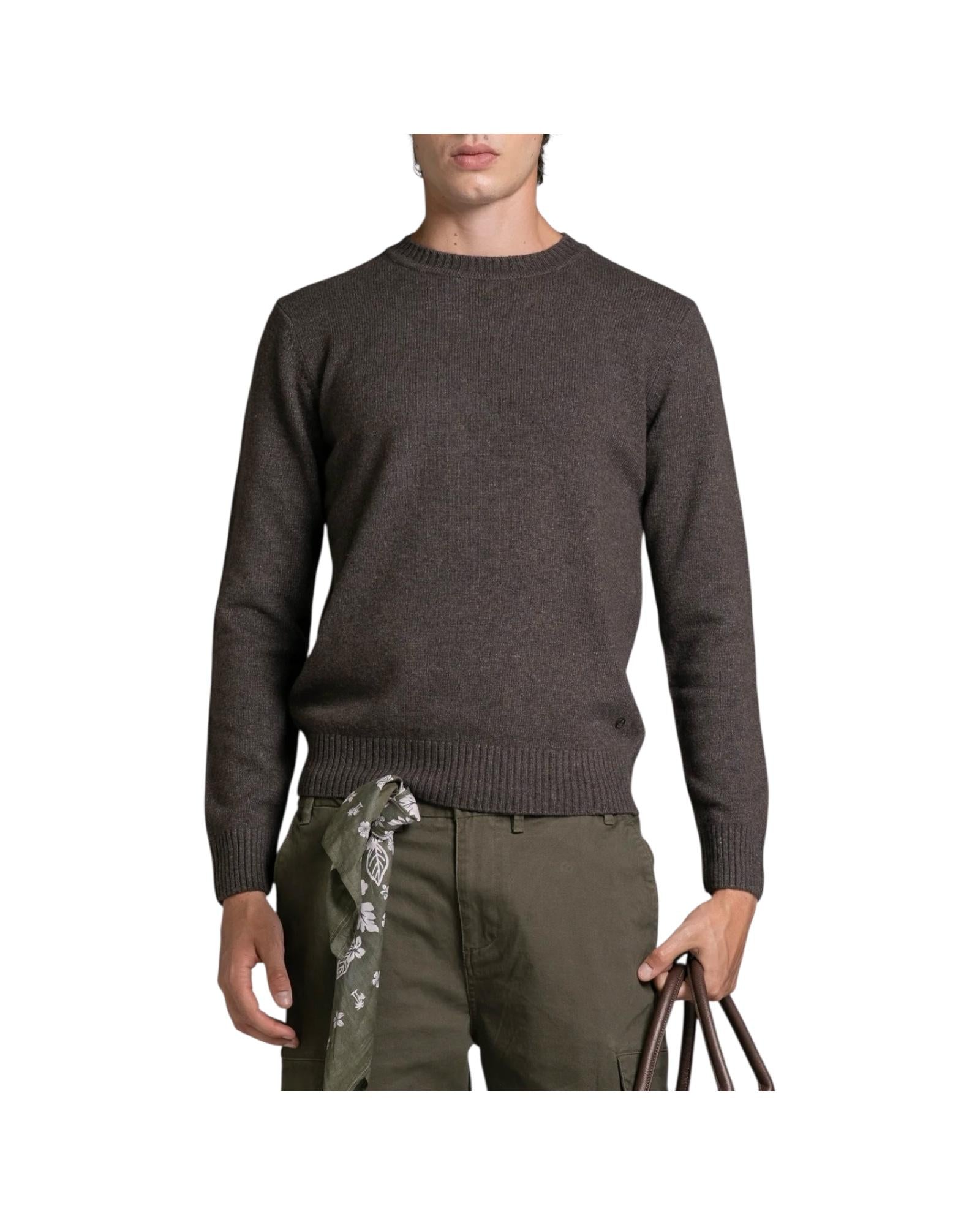 Maglione in lana Brown CHARLIE WN8C29 IMPURE 