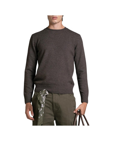 Maglione in lana Brown CHARLIE WN8C29 IMPURE 