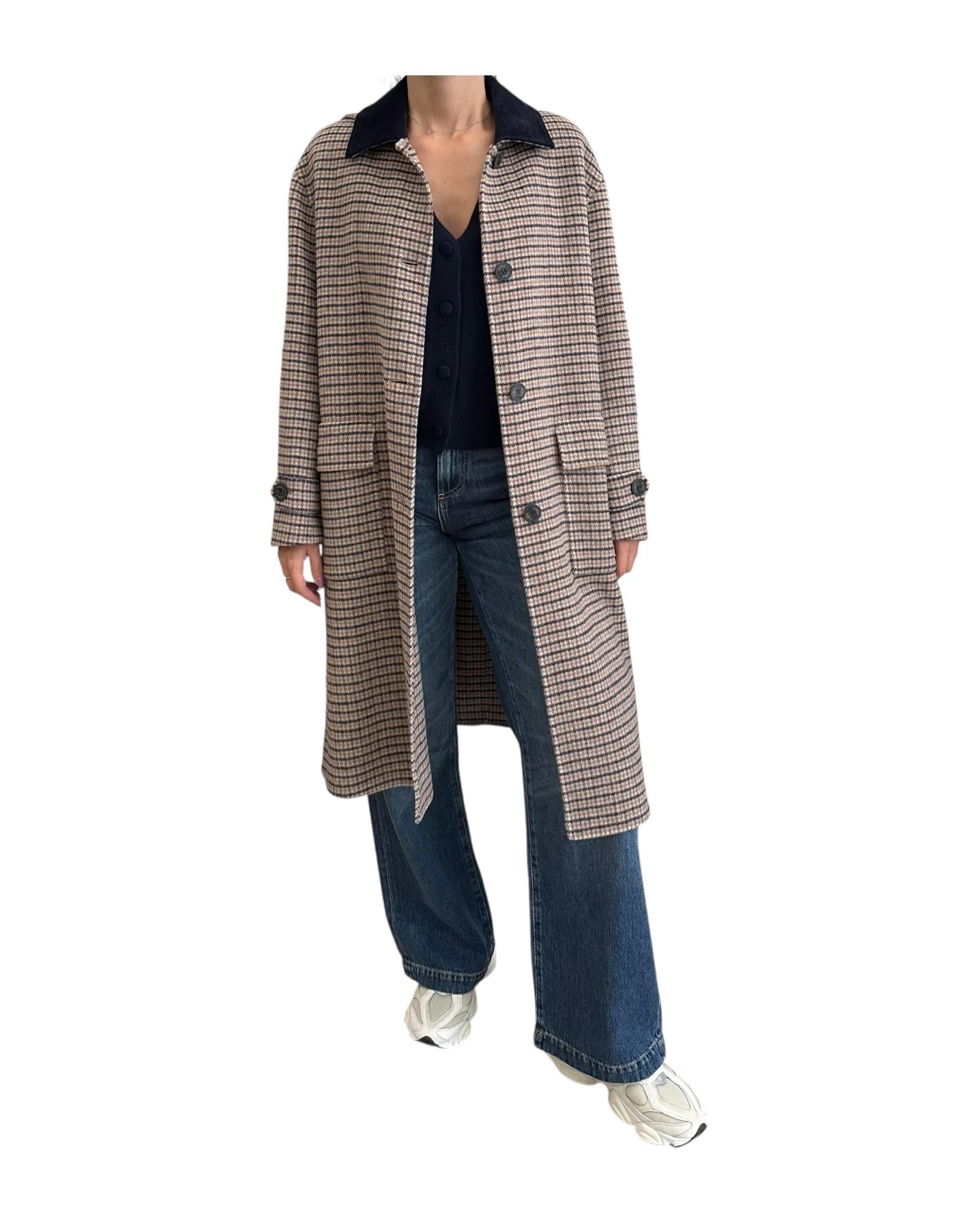 Cappotto Over Moro TF0017 MORO VICOLO 