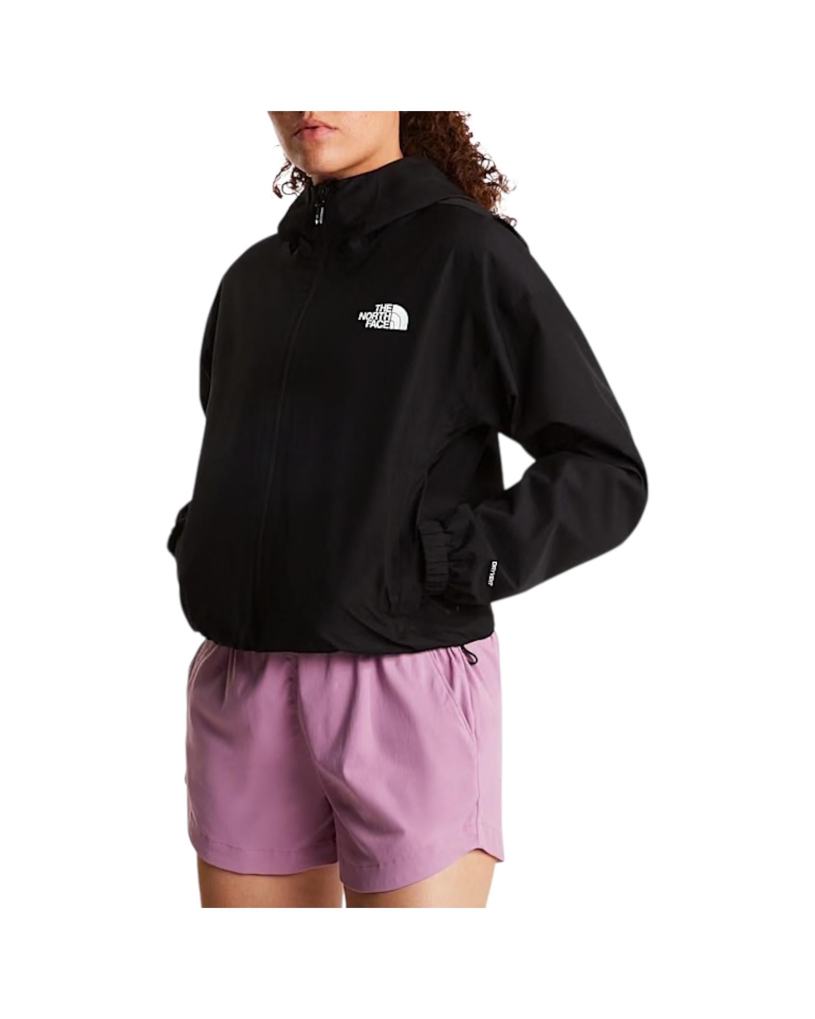 Giacca corta in vita Quest Dryvent Black W QUEST MONO CROPPED BLACK THE NORTH FACE 