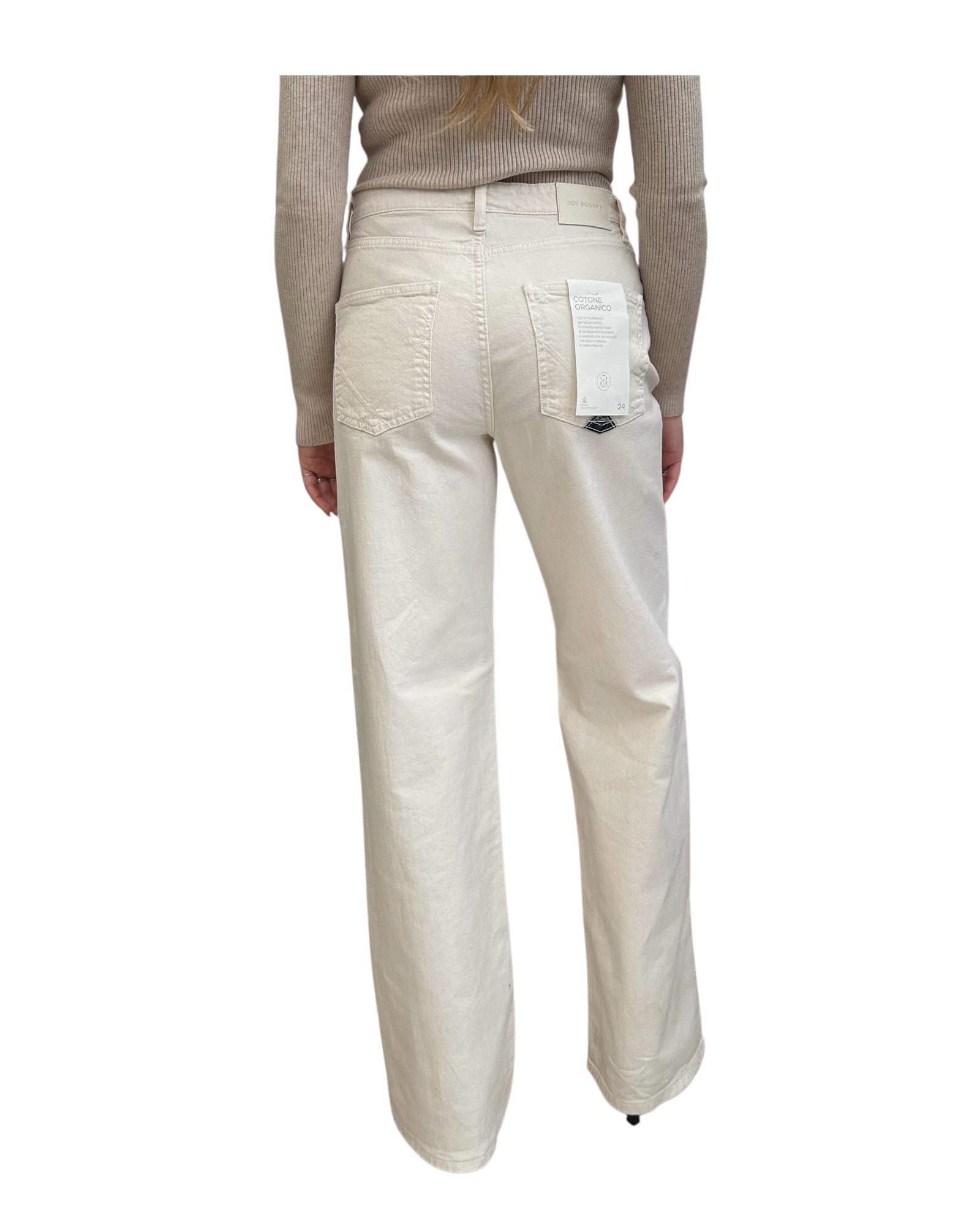 Jeans Wide leg Bull read butter RND354P4090112 C0228 ROY ROGER'S