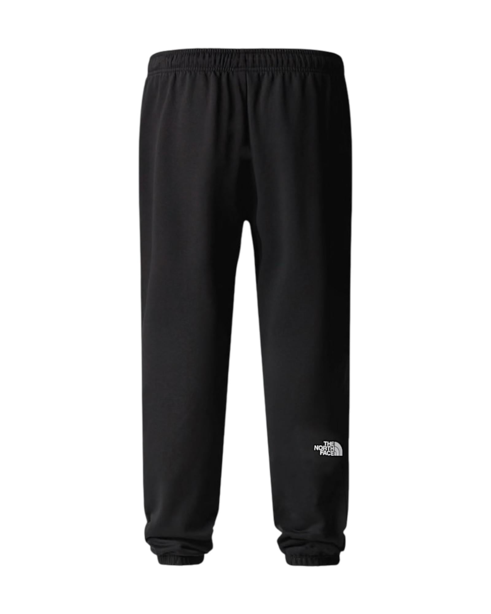 Joggers Simple Dome Regular Uomo Black NF0A8C1W BLACK THE NORTH FACE 