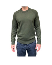 Maglione taglio felpa Military