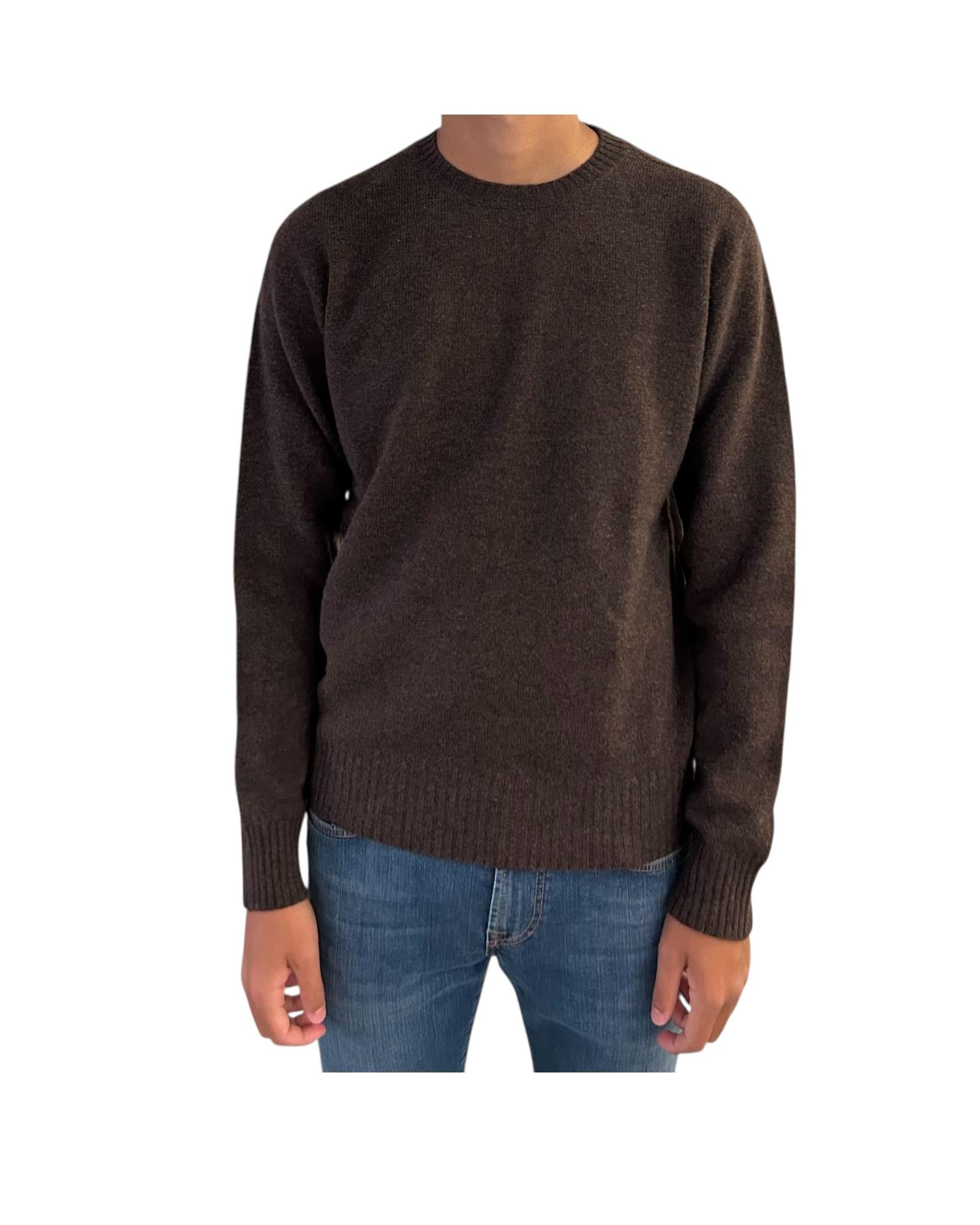 Maglione griocollo in lana merino Moro 12580 125 RETOIS