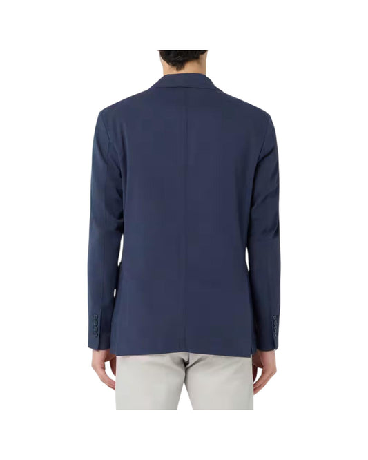 Giacca ALAN in tessuto tecnico Blue navy A322ALAN60TP605 799 AT.P.CO 