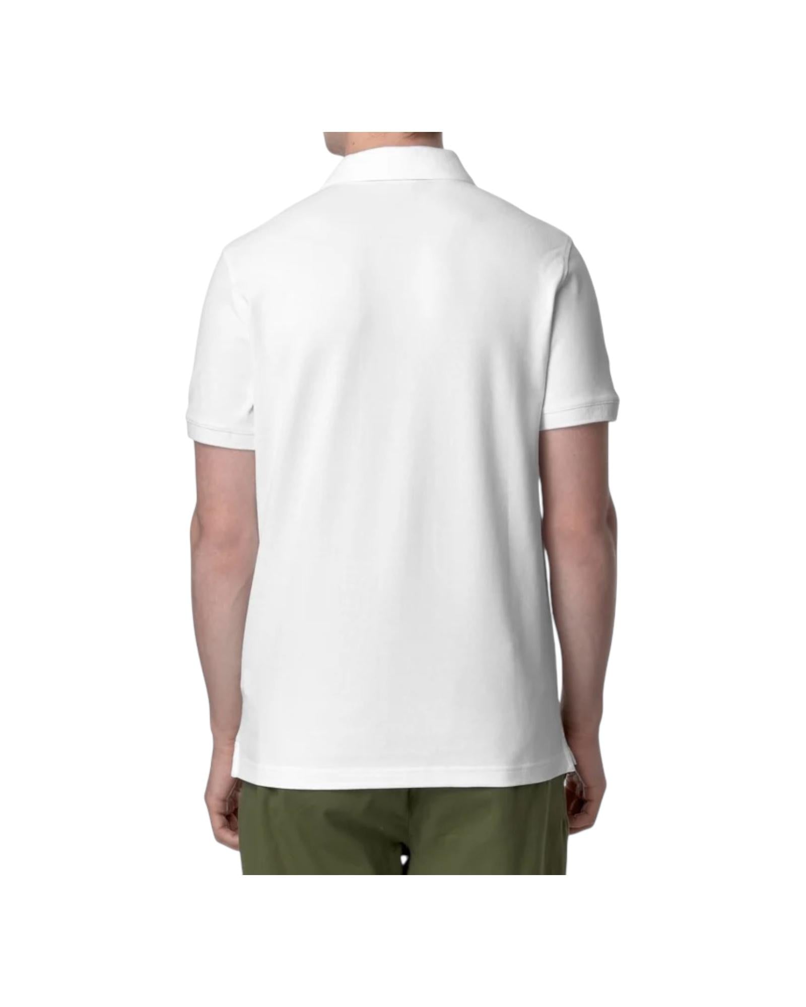 Polo piquet White K5127BW 001 K-WAY 