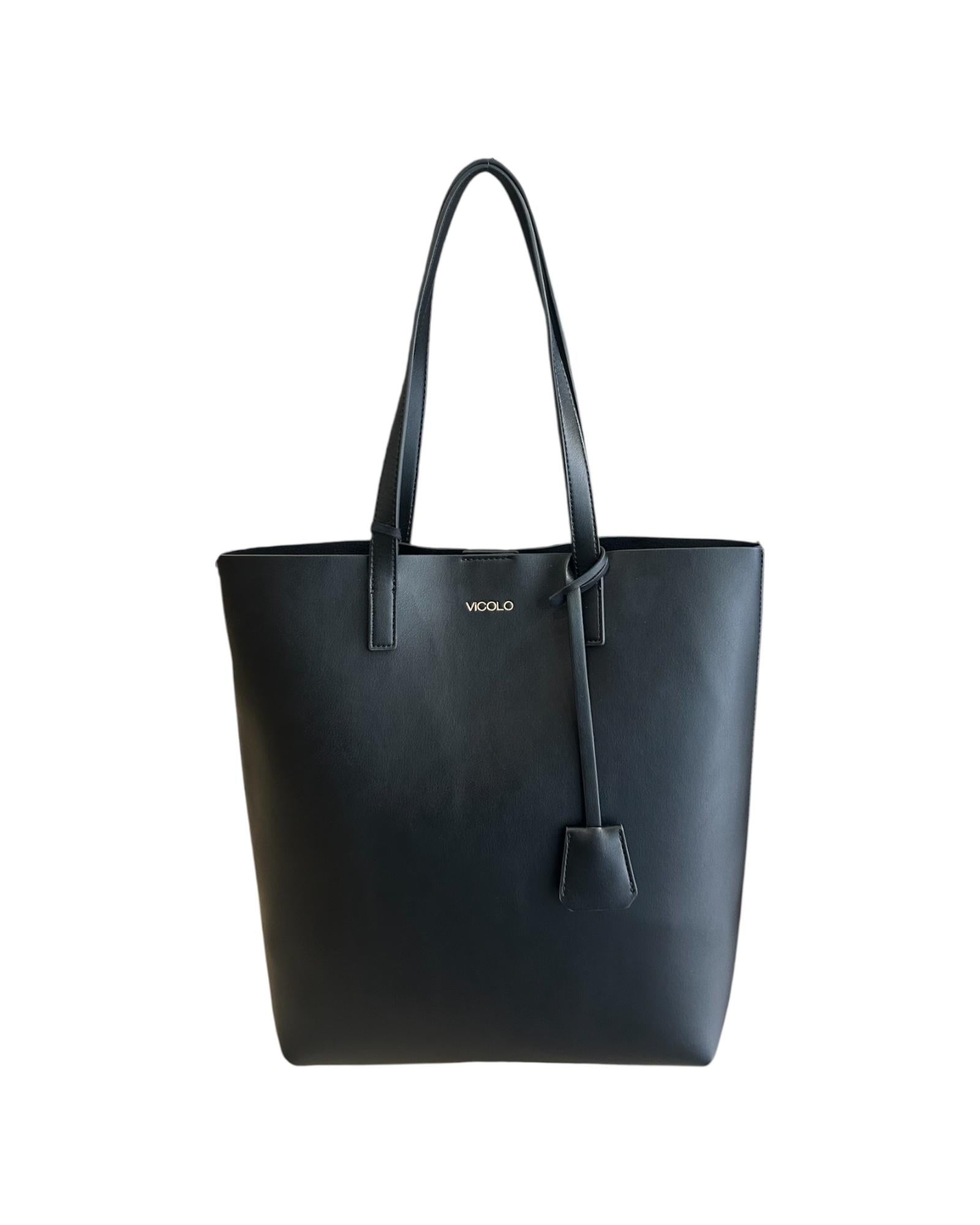 Borsa Shopping V-Key Nero XF0016 NERO VICOLO 
