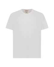 T-shirt Ecstasea in lino bianco