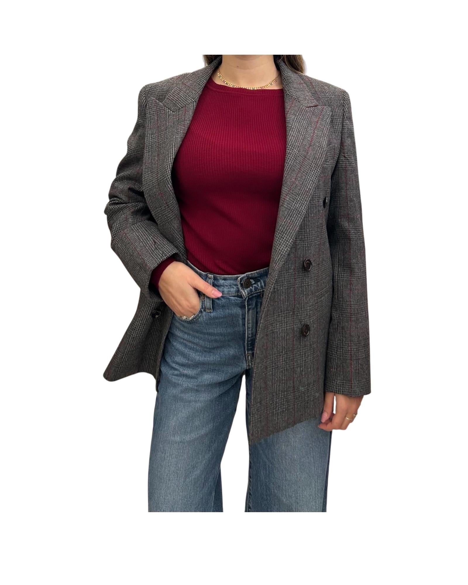 Blazer doppiopetto in lana Galles RND391CN59XXXX C0535 ROY ROGER'S 
