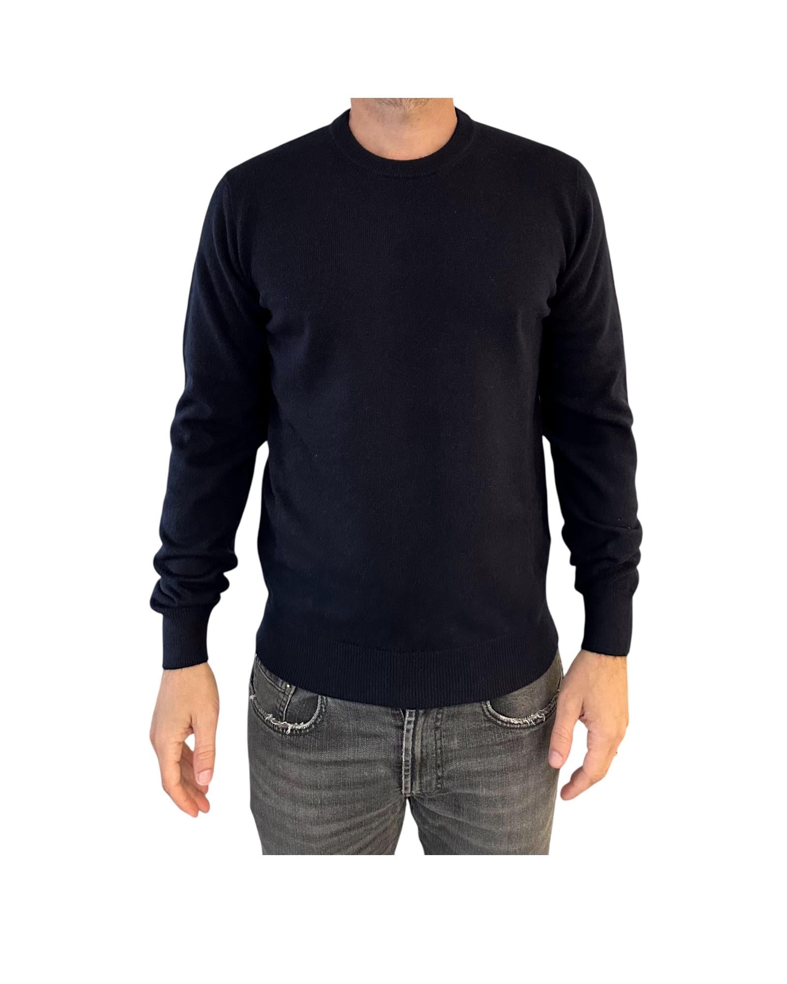Maglione girocollo Blu 5100 0680 +39MAsq 