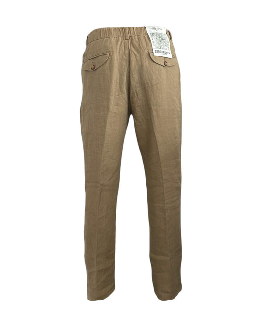Pantalone in lino Safari AU25S30PA PA1090 SAFARI Alley docks 