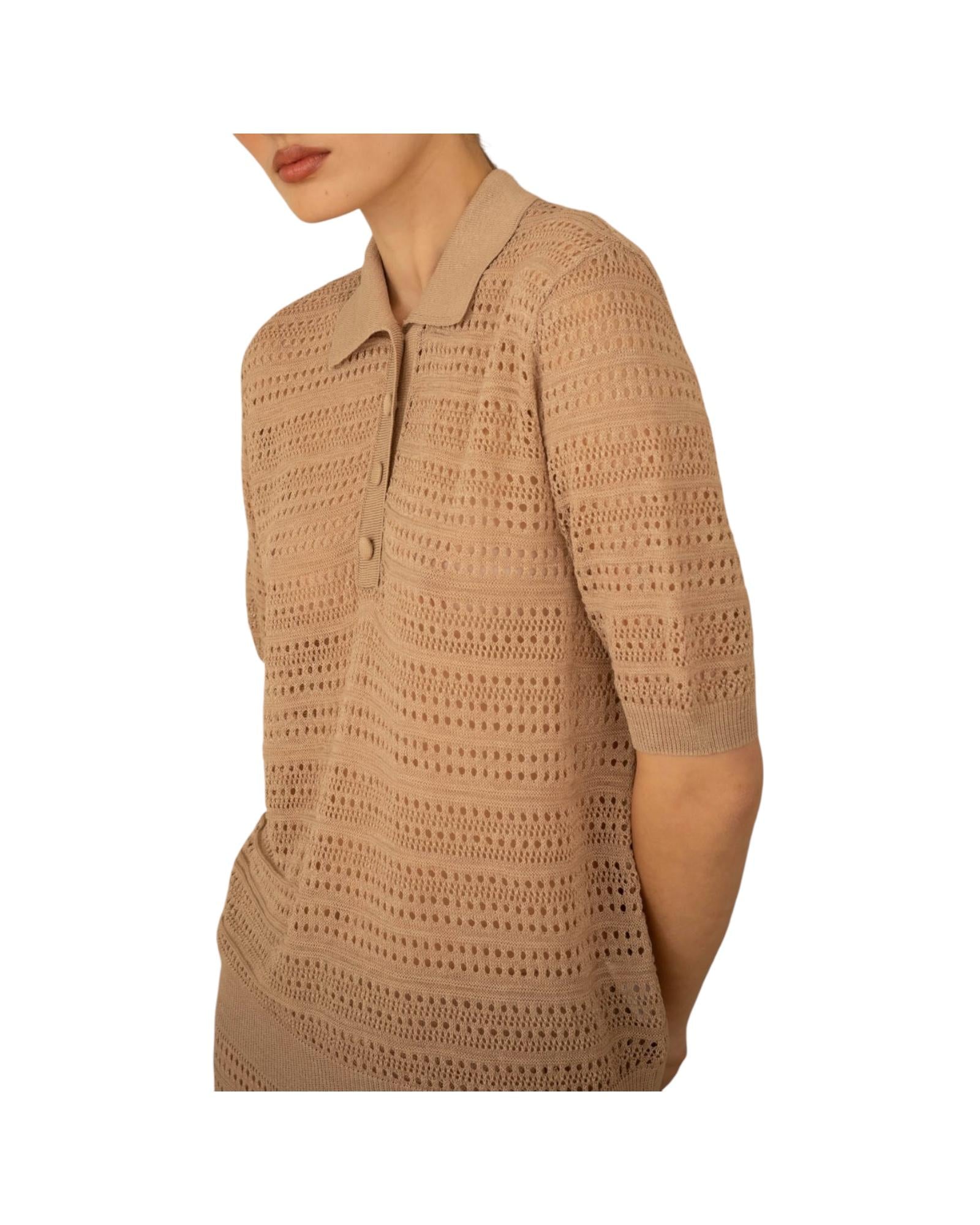 Polo in maglia Corda F02O0236 CORDA PHILIA LOFT 