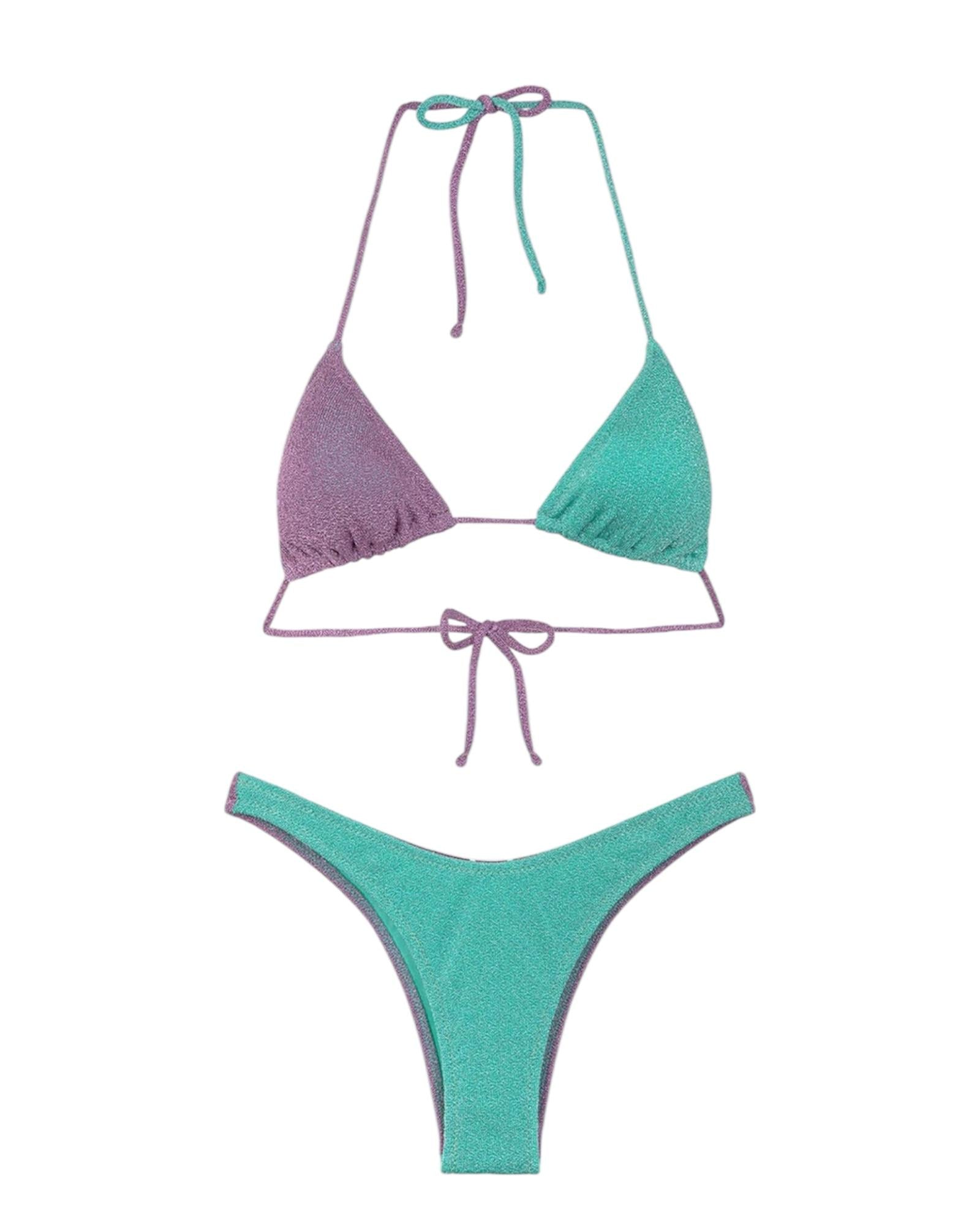 Bikini Donna F**K Triangolo con Slip Americano Fisso Lilla 0930LC LILIAC F**K 