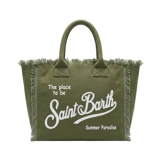 Borsa Vanity in canvas Militare VANI001 00099L MC2 SAINT BARTH 