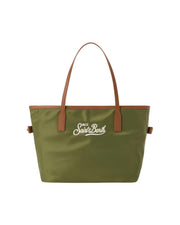 Borsa City Bag in nylon Verde