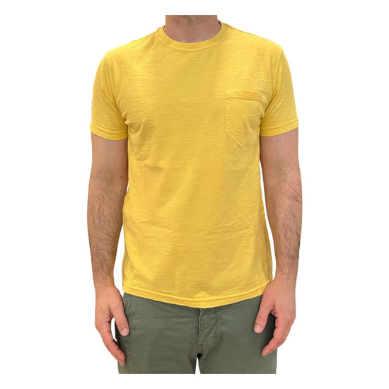 T-shirt Uomo Casco Bay Fiammata yellow 1001 YELLOW BL'KER 