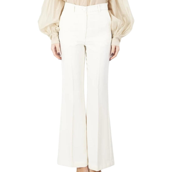 Pantalone a zampa Burro TD0234 BURRO VICOLO 