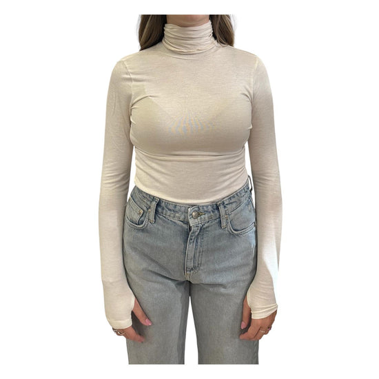 Maglia collo alto e manica lunga Off white ADRIANNA 2 CHS 