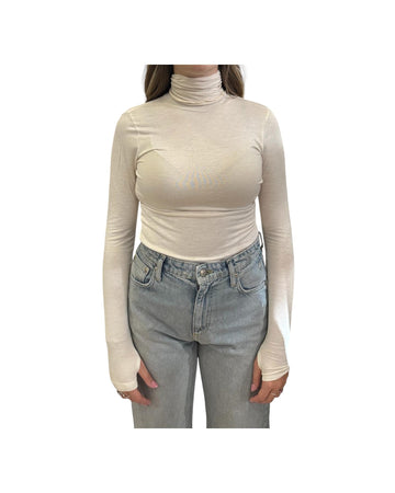 Maglia collo alto e manica lunga Off white ADRIANNA 2 CHS 