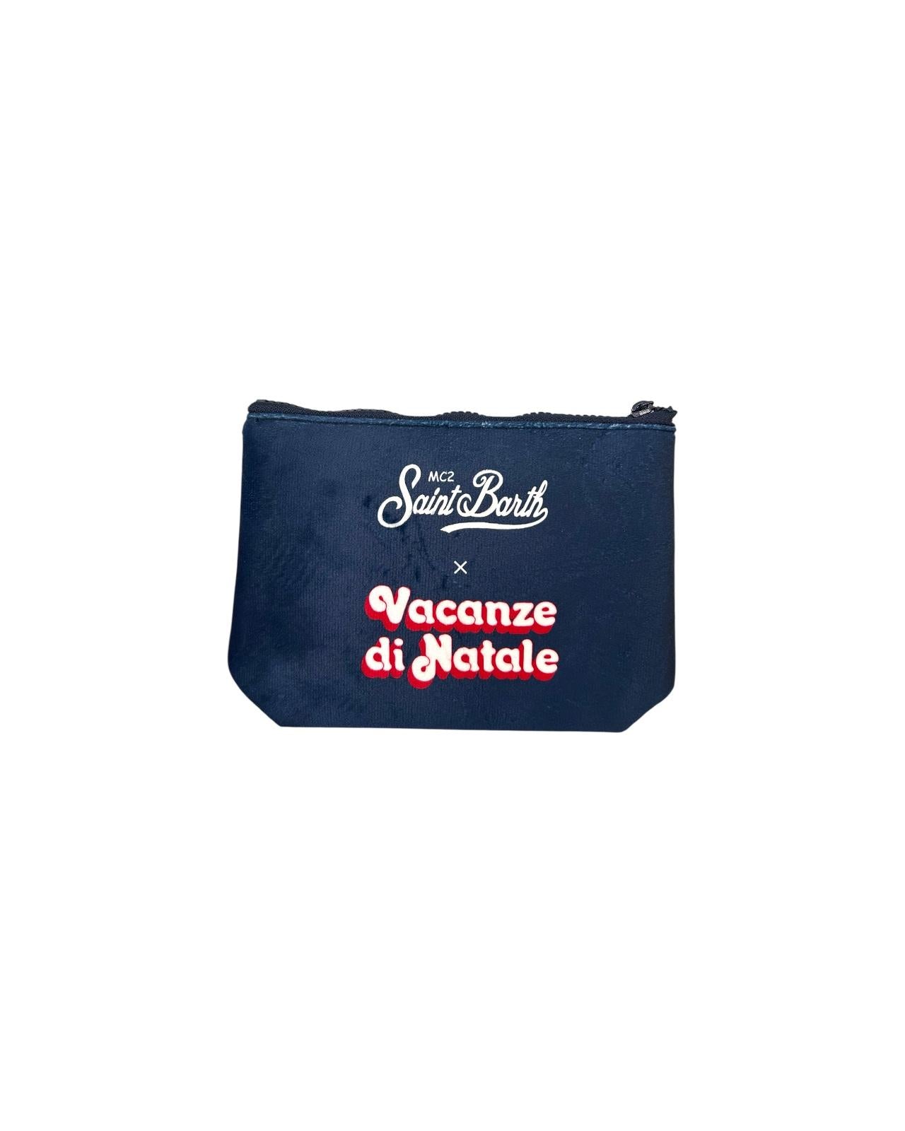 Pochette Aline Vacanze pole position Velluto blu ALI0002 02832I MC2 SAINT BARTH 