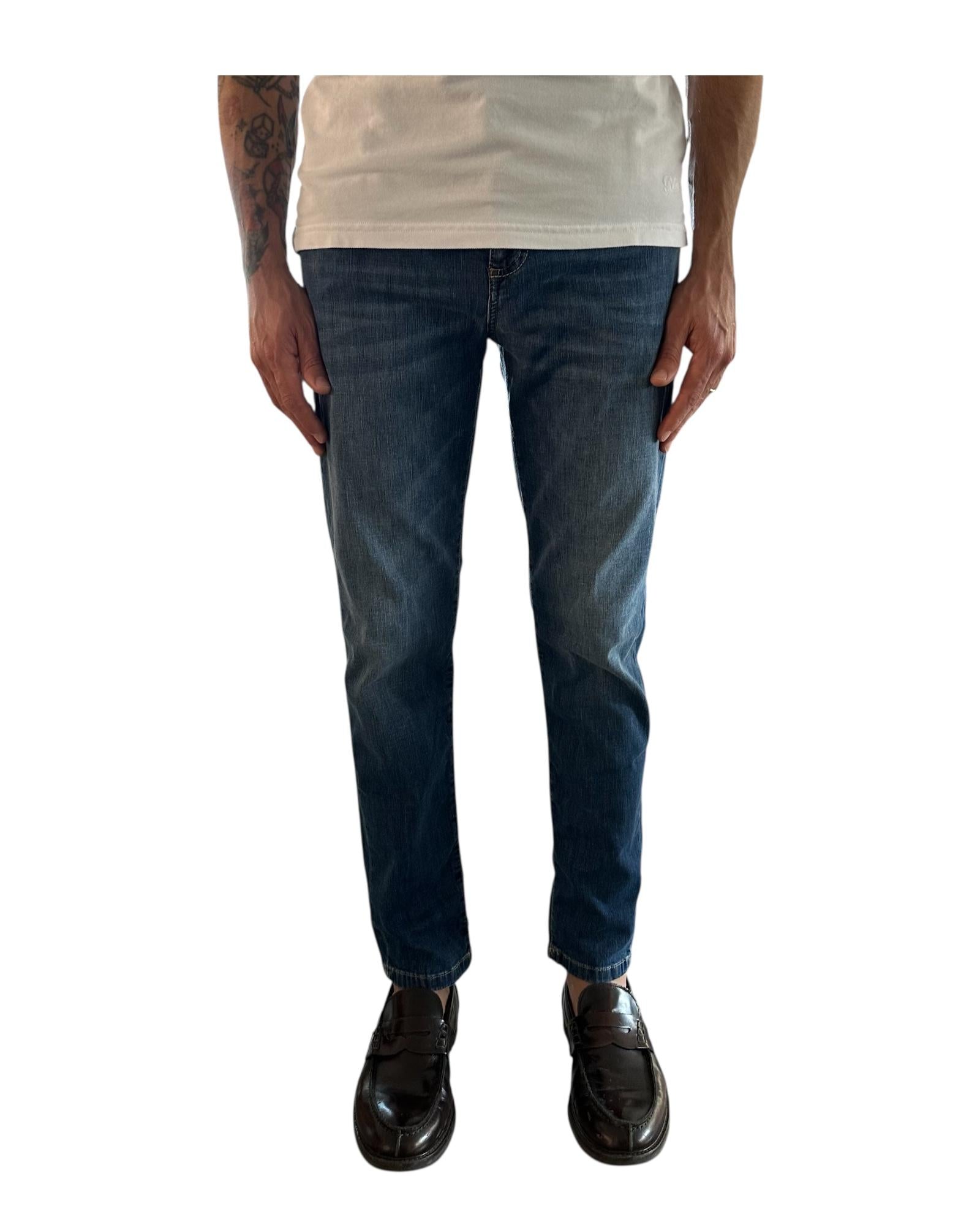 Jeans Rocco lyocell Denim scuro ROCCO D118 A947 752 CAMOUFLAGE 