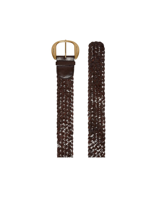 Cintura in cuoio intrecciato Testa di moro AGELO 002 MAX MARA WEEKEND 