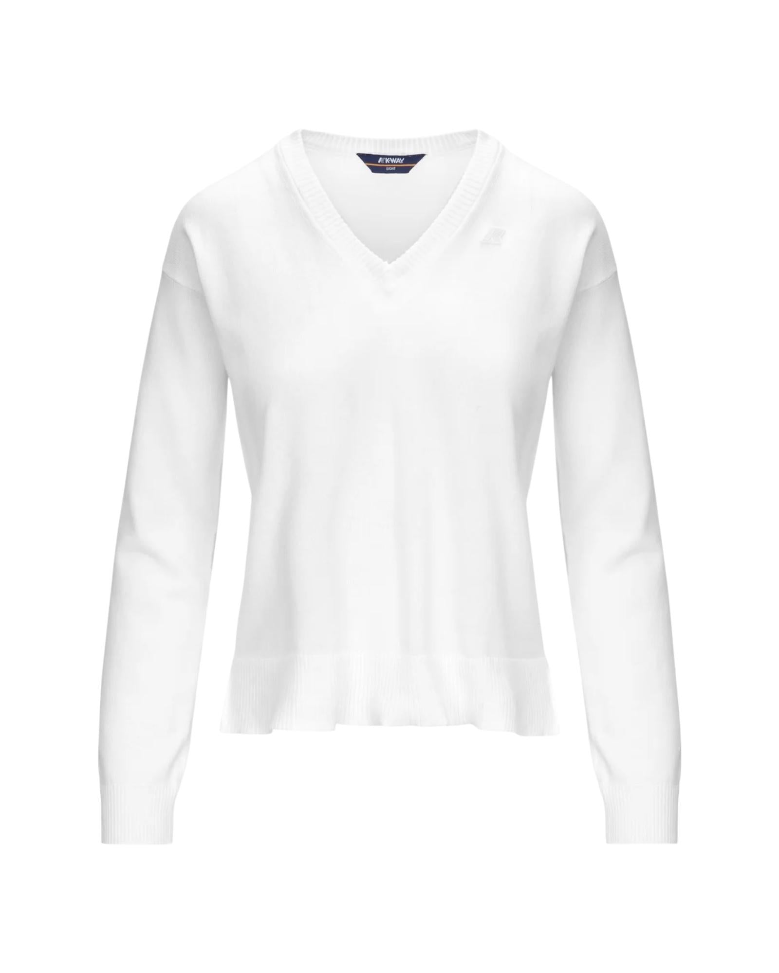Maglione Adine white K2135SW 001 K-way 
