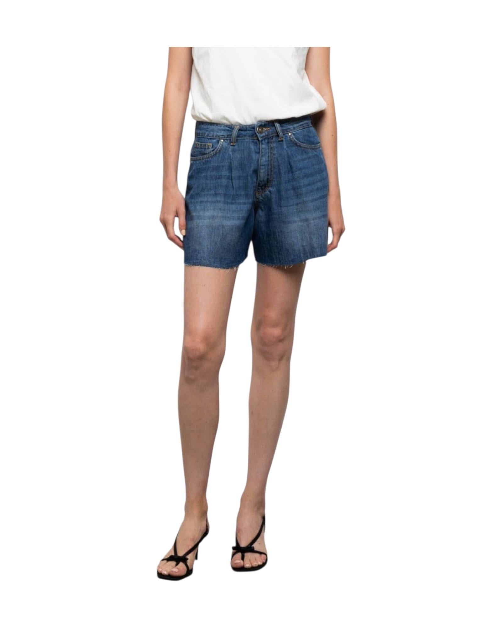 Short Ares con pinces Denim ARES 3 DENIM GOD SAVE DENIM 