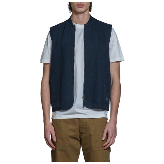 Gilet in cotone Wah Navy TERRY SLBC01 IMPURE 