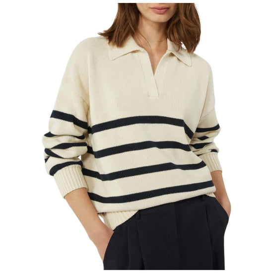 Polo in filato di cotone Blu PANFILO 011 MAX MARA WEEKEND 