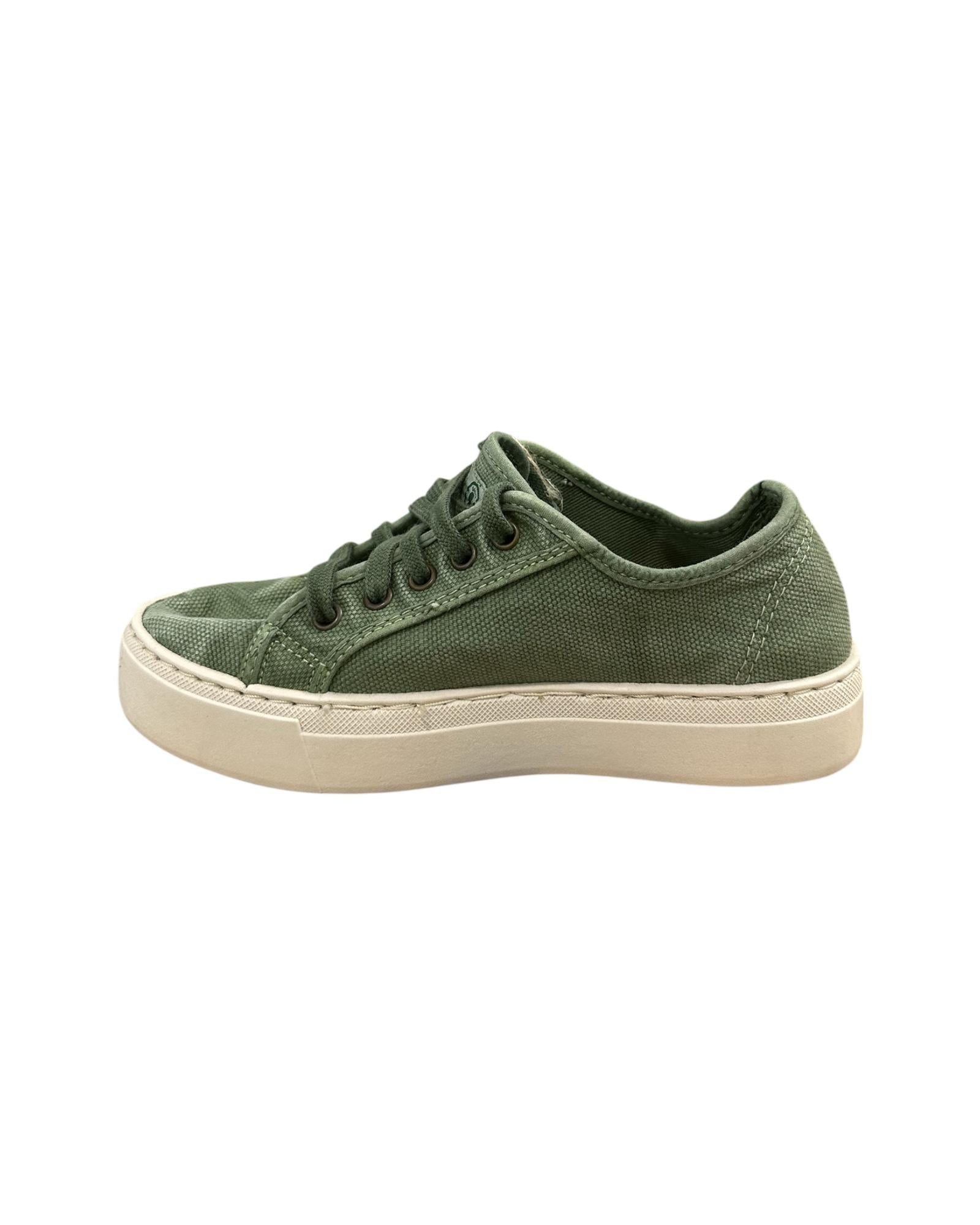 Scarpe Platform Donna Old Gavi Oliva 6114E 613 NATURAL WORLD 
