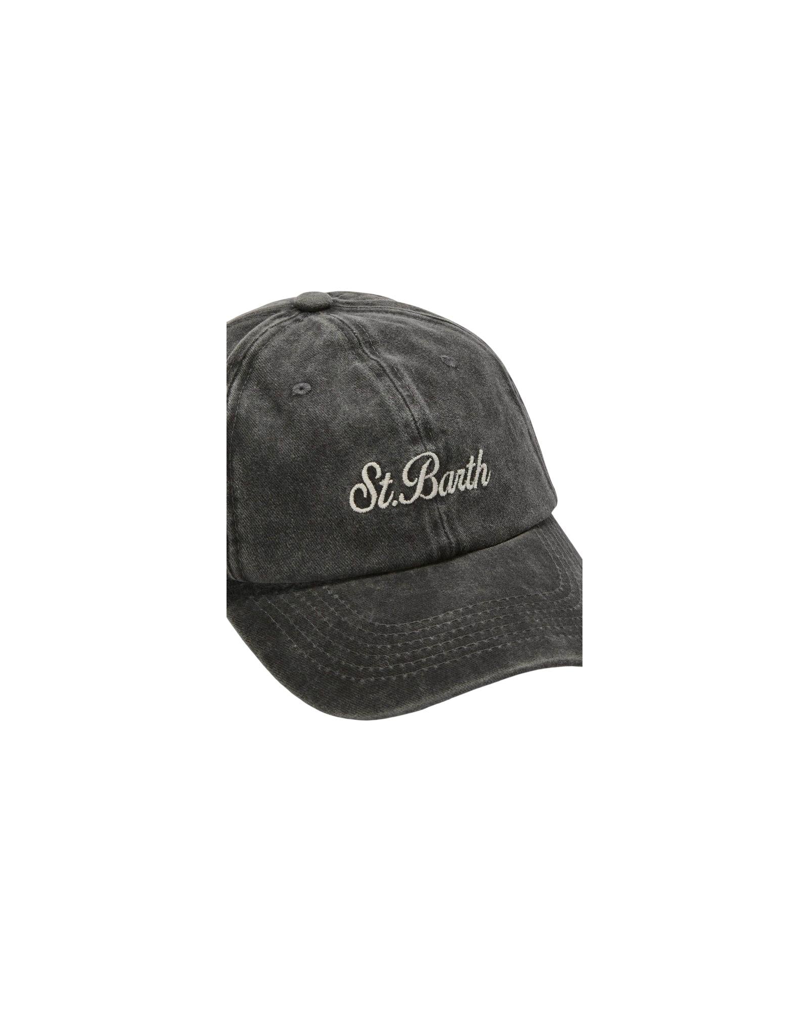 Cappellino Davis in denim con ricamo Saint Barth DAS0004 07564L MC2 SAINT BARTH 