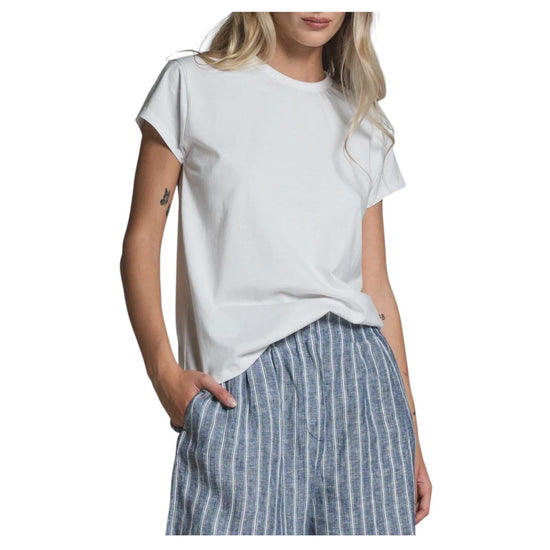 T-Shirt in jersey Bianco TELLY BIANCO IMPURE 