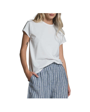 T-Shirt in jersey Bianco TELLY BIANCO IMPURE 