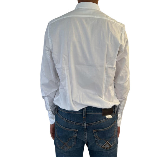 Camicia Uomo in cotone armaturato Bianco 2798SS35TS0209 001 MONTESANTO 