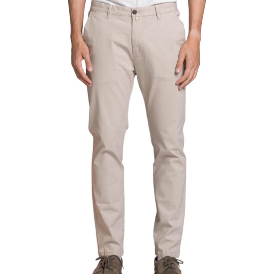 Pantalone in twill stretch Beige BRYAN TWSC51 IMPURE 