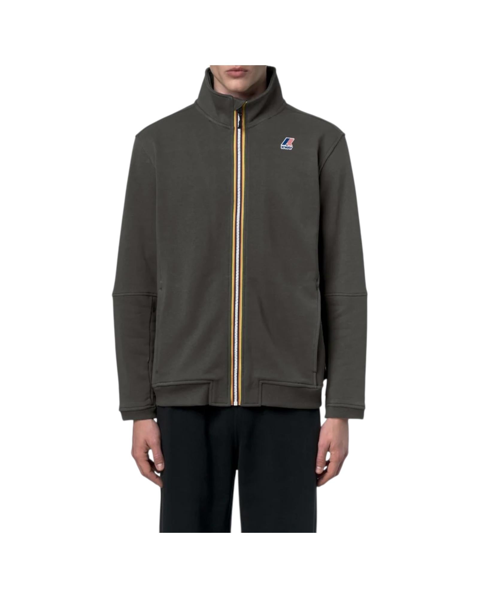 Felpa a collo alto Green blackish K1126IW WMR K-WAY